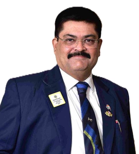 PMJF Lion Rajesh M Joshi